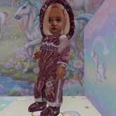 {CC} Velvet Rose Snowsuit (LB) Girl