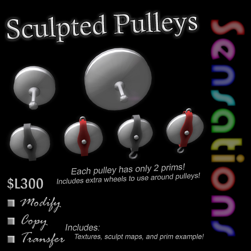 Sensations - Sculpted Pulleys