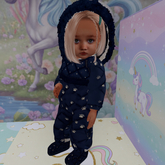 {CC} Navy Blue Bear Snowsuit (LB) Boy