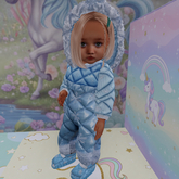 {CC} Icy Blue Puffer Snowsuit (LB) Boy