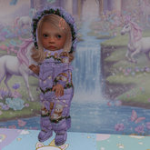 {CC} Beary Violet Snowsuit (TD) girl