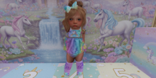 {CC} Rainbow Unicorn Dream (TD) bloomers