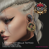 DO INK TATTOO LA MORT EST BELLE Swallow Ears