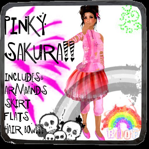 *Boof. Pinky Sakura Outfit