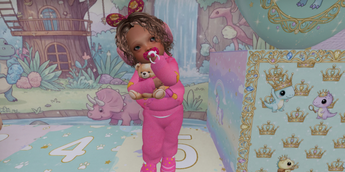 {CC} Princess Bear Fall Sweatsuit (TD)