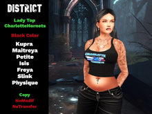 DM - Lady Tanktop Charlotte Black v1