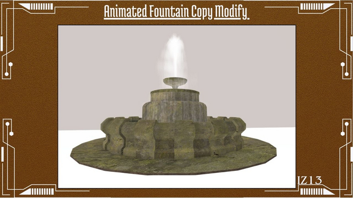 Animated Fountain Copy Modify