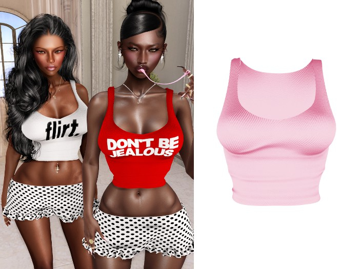 KS Milan - Basic Tank (Pink)