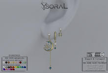 ~~ Ysoral ~~.: Earrings Holly :. (leL / Catwa / Genus /LAQ / Unrigged) 