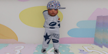 {CC} Cowboys Hoodie Set (TD) Boys