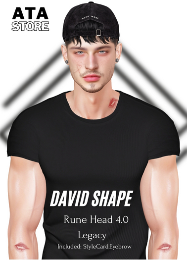 ATA Shapes - David Shape For Lelutka Rune  4.0