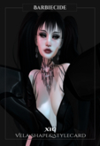 Barbiecide Xiu Shape&Stylecard For Vela