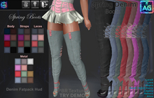 Spring Boots DENIM FATPACK
