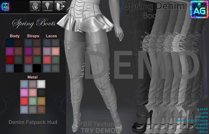 Spring Boots DENIM DEMO