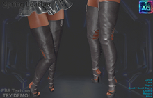 Spring Boots Leather Set 3
