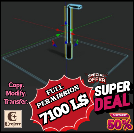 LumaStreet Light Post – Full Perm Version 1.0