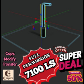 LumaStreet Light Post – Full Perm Version 1.0