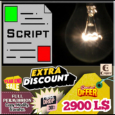 FlickerGlow Light Bulb Script – Full Perm