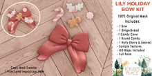 Kylee's Place-Lily Holiday Bow Kit-Unpacker