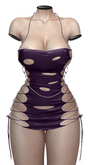 -PULSE- Danika Dress - Purple