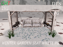 WINTER GARDEN SEAT WHITE PG