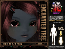 =^.^= Curious Kitties Unreal Fuzz - Unreal Azil Moon Skin - Enchanted Tree