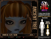 =^.^= Curious Kitties Unreal Fuzz - Unreal Azil Moon Skin - Ancient Tree