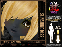 =^.^= Curious Kitties Unreal Fuzz - Unreal Azil Moon Skin - Sunshine Kiss