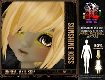 =^.^= Curious Kitties Unreal Fuzz - Unreal Azil Ivy Skin - Sunshine Kiss