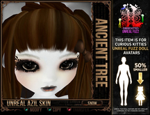 =^.^= Curious Kitties Unreal Fuzz - Unreal Azil Snow Skin - Ancient Tree