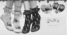 { Red Blossom } Ouch! Socks { DEMO }