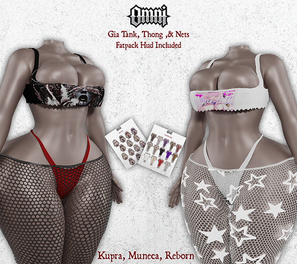 OMNI Gia Fishnets Fatpack