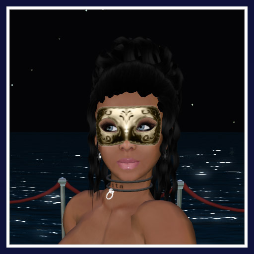 Masquade Party Mask 001B