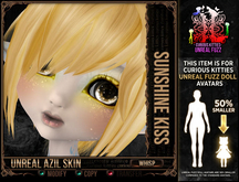 =^.^= Curious Kitties Unreal Fuzz - Unreal Azil Whisp Skin - Sunshine Kiss