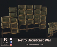 B-Made - Retro Broadcast Wall