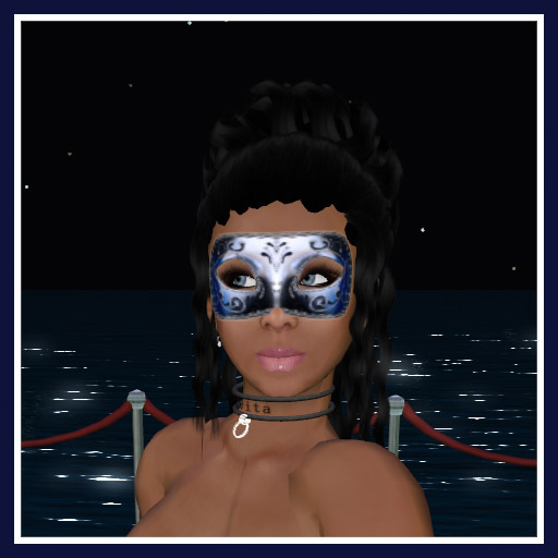 Masquade Party Mask 001D