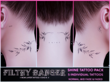 FB - Shine tattoo pack - (lel EvoX) - neck tattoos