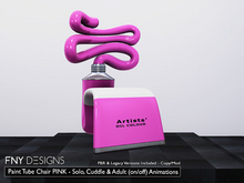 :FNY: Designs - Paint Tube Chair PINK