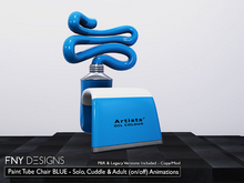 :FNY: Designs - Paint Tube Chair BLUE