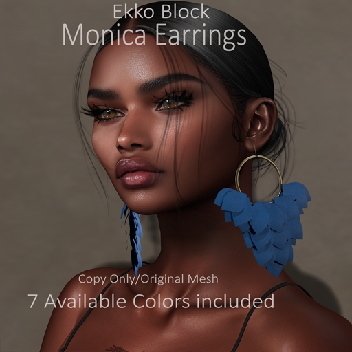 .:::.Ekko Block.:::. Monica Earrings - Unpacker(Add)