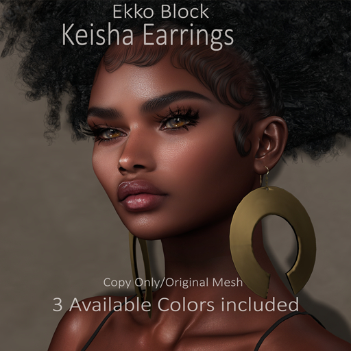 .:::.Ekko Block.:::.Keisha Earrings - Unpacker(Add)