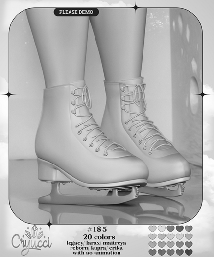 Cryucci #185 SKATES ROLLER DEMO