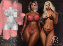 [AB] AMERICAN BAZAAR Septum Bikini White