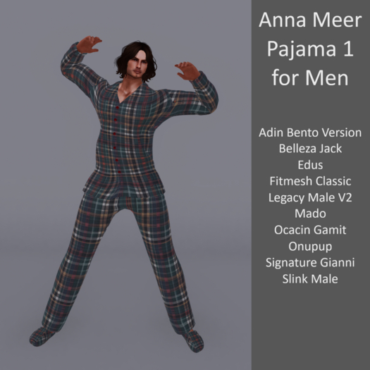 Anna Meer Pajama 1 for Men
