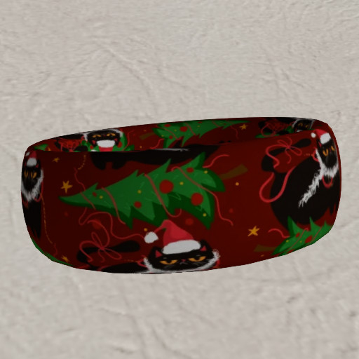 Grumpy Christmas Cat Bangle