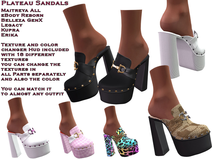 Plateau Sandals   (ADD)