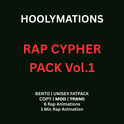 HM - RAP CYPHER VOL 1  Fatpack [Add Me]