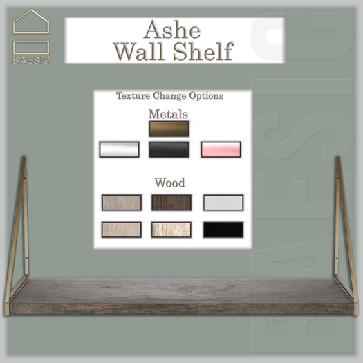 Baesic. Ashe Wall Shelf