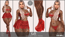 Dark Angel : Kalli Set - Red [Legacy - Lara X - Reborn - Nhumana]