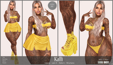 Dark Angel : Kalli Set - Yellow [Legacy - Lara X - Reborn - Nhumana]
